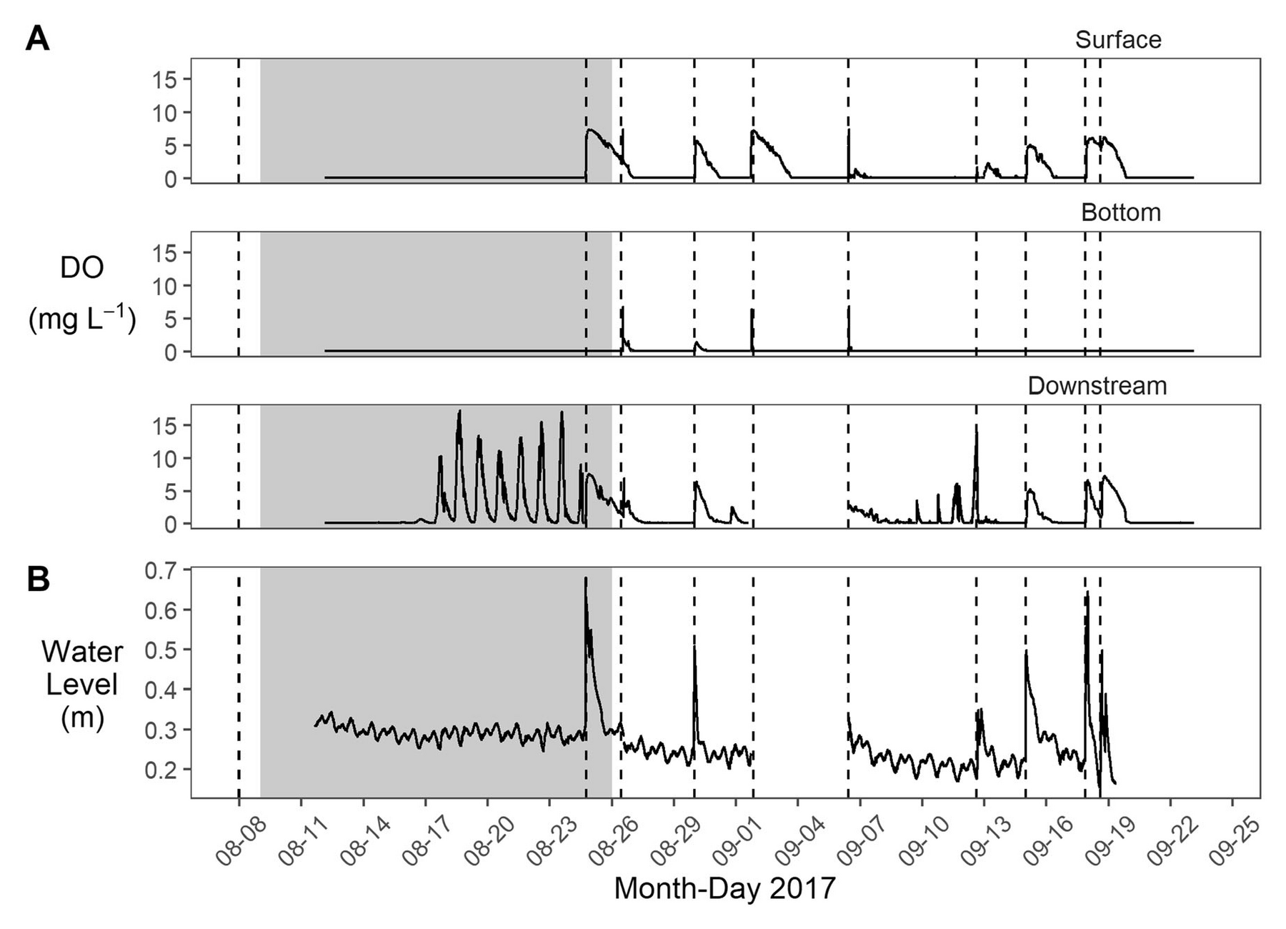 Bottom water chemistry of high-subsidy hippo pools compared with reference waters
