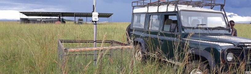 The hydrometeorological station at Serena airstrip